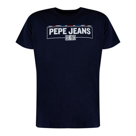 Pepe Jeans T-Shirts Blå, Herre, Størrelse: M