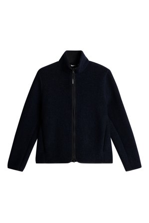 J.Lindeberg - Dustin Wool Fleece Jacket - Blå - Man - XXL