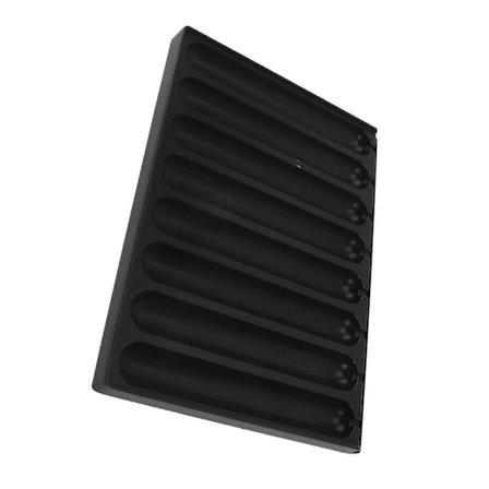 Pølseristepande Rustfrit Stål Grillruller Pølsegrillpande til Familiemiddage Udendørs Grillaftener (FMY)