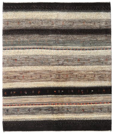 Tapis Persan Gabbeh Persan Fine 164X191 Marron/Orange (Laine, Perse/Iran)