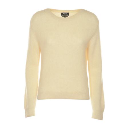 A.p.c. A.p.c. Tröja beige, Dam, Dam, Storlek: M