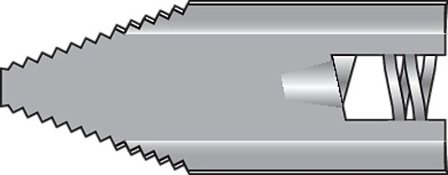 ARVID NILSSON GIPSFESTE LETTFIX 12,2X29,9MM 4STK