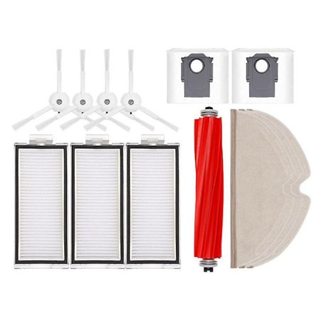 Tillbehör för Q7 Max Q7 Max+ Q7 Plus T8 Robotdammsugare - Huvudsidoborste HEPA-filter Mopp Damm