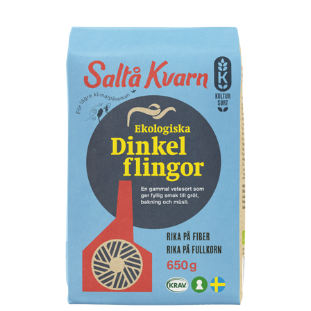 Saltå Kvarn Speltflak 650 g