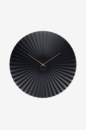 Karlsson - Veggklokke Sensu XL - Svart - Veggklokker & bordklokker - Fra Homeroom