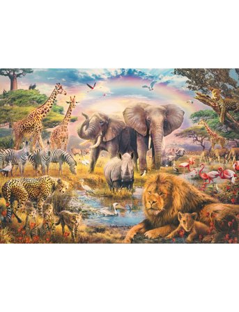 Ravensburger Wildlife 100P - Multi/patterned - ONE SIZE