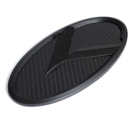 1 stk. K Logo 3D Emblem Bil Front Bagklap Hjelm Badge Klistermærker til Sorento Sportage Optima Forte StingerRio K5