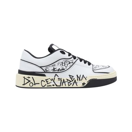 Dolce & Gabbana, Sneakers Zwart, Heren, Maat:43 EU