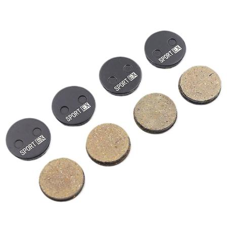 4 paria pyörän levyjarrupaloja Aons-jarrusatulaan, halkaisija 21,5 mm pyöreät palat, urheiluluokan hartsi