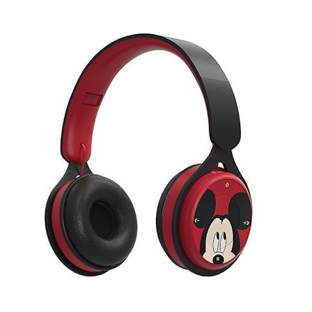 Spider-Man Captain America Bluetooth-headset för barn Mickey/Minnie Mouse sport-hörlurar [DB]