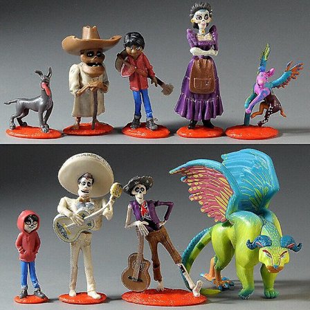 stk Coco Film Action Figur sæt Legetøj Miguel