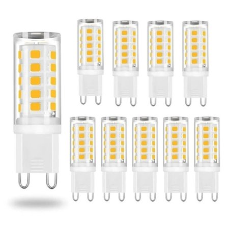 G9 LED-pærer 5W – Varmhvit