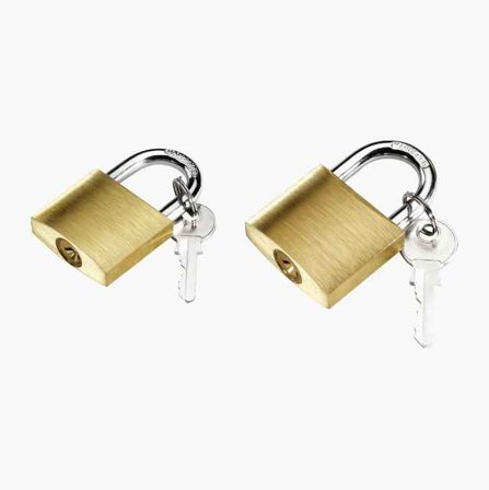 Hänglås 2 st.