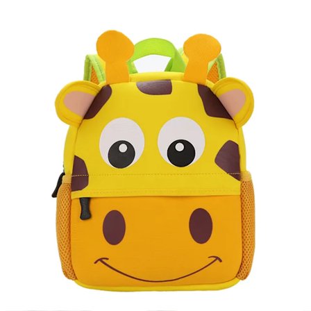 Söta Djur Förskoleväskor 3D Cartoon Apa Ryggsäckar Neopren Kindergarten Skolväska Flickor Pojkar Väska Mochila Escolar