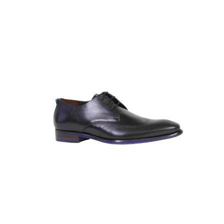Floris van Bommel Schoenen , Zwart , Heren , Maat: 41 1/2 EU