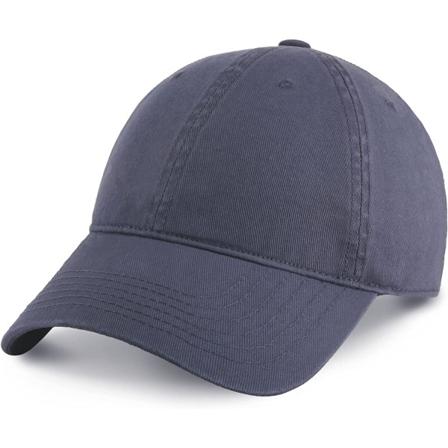 Unisex puuvillainen baseball-lippis miehille ja naisille, säädettävä kevyt polo-tyyli kaareva lieri (mustikka)