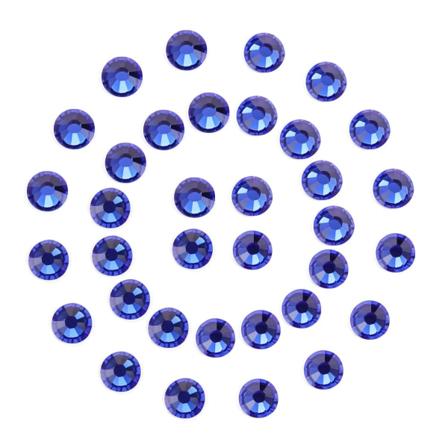 Kvalitetskrystall Rhinestones Flatback Nail Art Velg Farge (Crystal AB, 16ss)