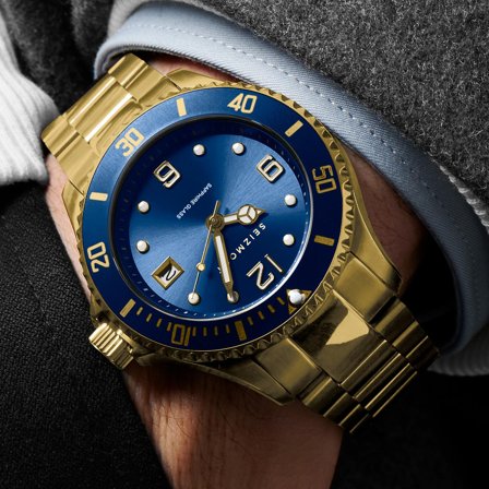 Reloj de acero inoxidable Tide Dwayne para hombres - Relojes de pulsera