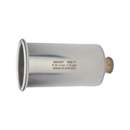 Sievert Pro 296001 Standardbrenner Ø 60 mm, stål, Sveising