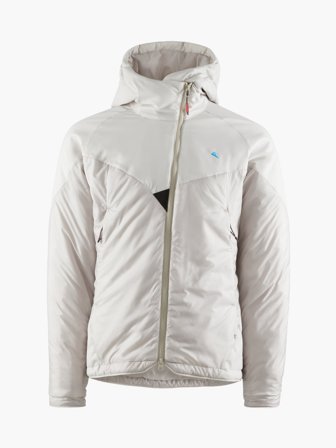 Klättermusen Alv Kapuzenjacke Herren - Silver Creme - Men's - M