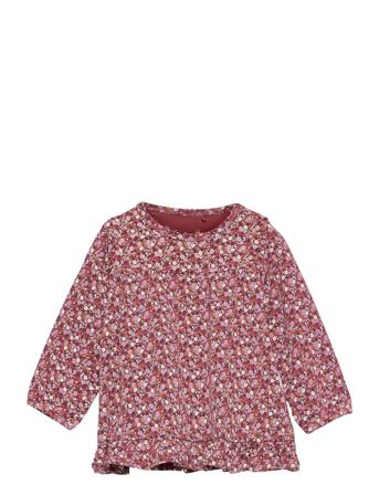 Tnadaley L_S Dress Dresses & Skirts Dresses Baby Dresses Long-sleeved Baby Dresses Multi/mönstrad The New