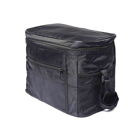 Isoleringspåse i Oxford-tyg, aluminiumfolie, för takeaway, leverans, picknick, 10 liter