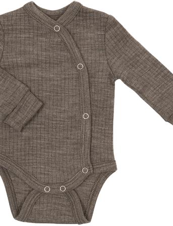 Wrap Body, Merino Wool, Nature Drop Needle Brown Smallstuff