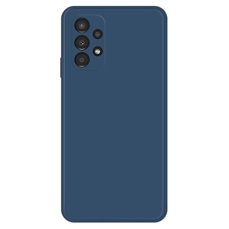 Skråt gummicover mod fald til Samsung Galaxy A13 4G - Mørkeblå