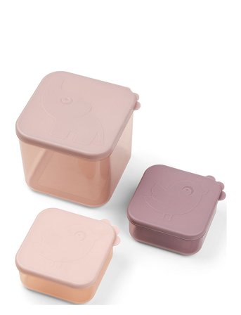 Done by Deer Food Storage Container Set M Elphee Powder - Pink - ONE SIZE