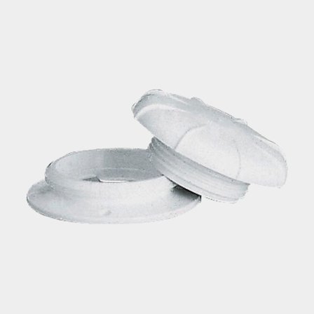 Coperchio e anello di coperta Plastimo, per PVC Cowl, 60 mm