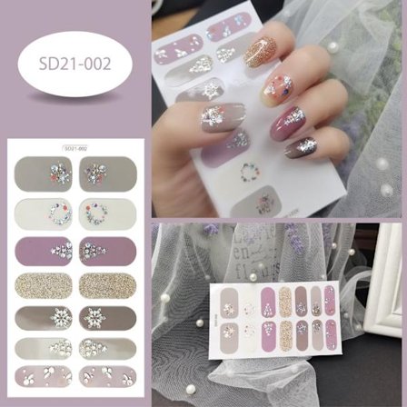 4 STK Nail Stickers Christmas Nail Sticker 2 2