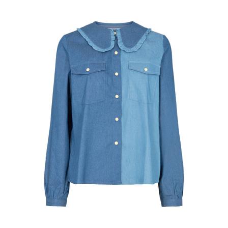 Liberté Deni shirt Blå, Dame Skjorter