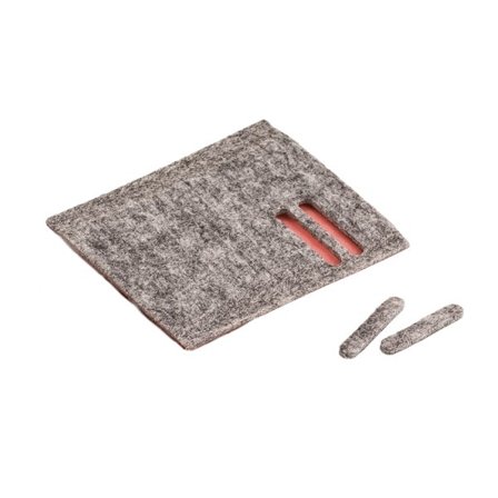 Twinner glideflatesett for munnstykke for skånsom rengjøring