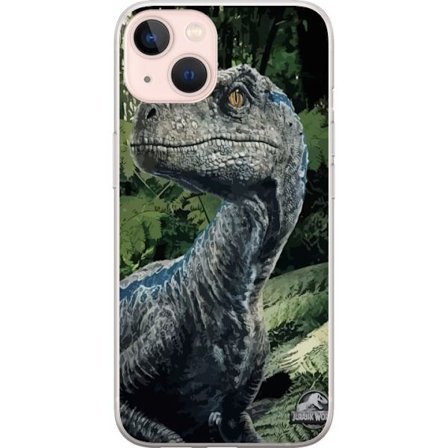 Yhteensopiva Puhelinkuori Apple iPhone 13 Jurassic World dinosauri realistinen muotokuva viidakko ympäristössä yksityiskohtainen elokuvallinen kuvaus