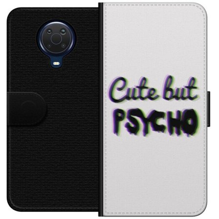 Kompatibel Tegnebogsetui til Nokia G20 Rainbow-farvet legetøjsfigur med et glad ansigt og farverige cirkler i en legesyg studieillustration