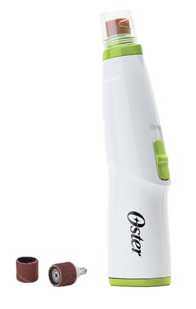 Oster - Batteridrevet neglefil 2-trinns batteridrevet neglefil Turkis - Hund - Pelspleie Trim- og hundebad - Klopleie og klotenger - ZOO.no