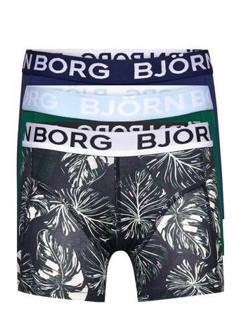 Kids Core Boxer 3P Patterned Björn Borg