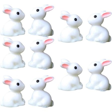 10-pack Miniatyrkanin Blomkrukor Prydnader