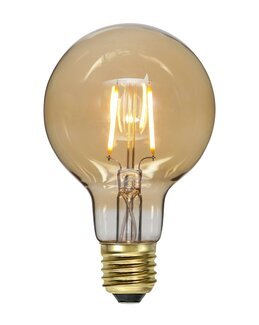 Ljuskälla LED-lampa E27 G80 Plain Amber - Star Trading