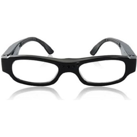Spionbriller - HD - 1280p - Skjult kamera - 5MP - Sort