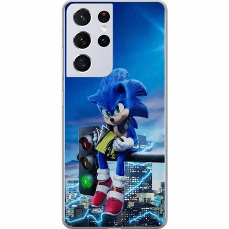 Samsung Galaxy S21 Ultra 5g Mjukt Skal - Sonic The Hedgehog
