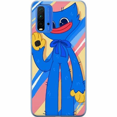Xiaomi Redmi Note 9 4g Genomskinligt Skal Huggy Wuggy
