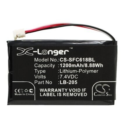 Batteri til betalingsterminal til Safescan 6185, 6165 G3, 6175