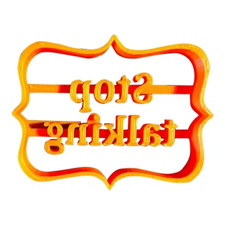 Cookieforme med gode ønsker Cookieform med sjove og respektløse fraser Cookieforme til bagning