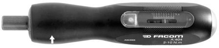 Facom A.402 Momentskruvmejsel 1/4" 0,5-2,5 Nm, Handverktyg