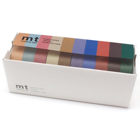 Washi-tape Gift Box Muted colour