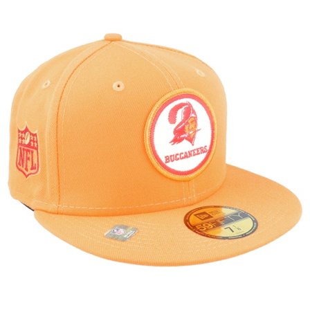 New Era - NFL Orange fitted Czapka Z Daszkiem - Tampa Bay Buccaneers NFL22 Sideline Historic 59FIFTY Orange Fitted @ Hatstore