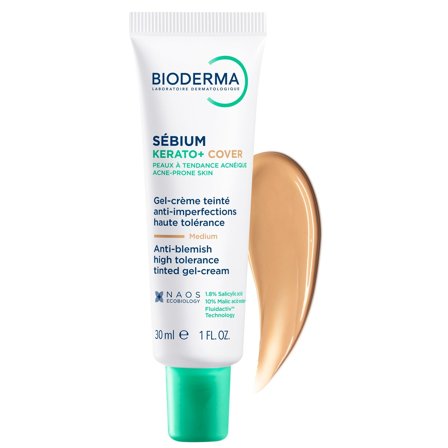 BIODERMA Sébium Kerato+ Cover 30ml - Crema viso colorata antimperfezioni