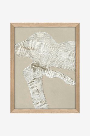 Malerifabrikken - Art Shape 1 / 30x40 Cm / Ekram - Beige - Tavlor - Från Homeroom