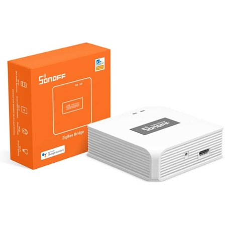 SONOFF Zigbee Hub, Smart Zigbee Gateway Bridge, Koble trådløst til dine smarte WiFi- og Zigbee-enheter, Kompatibel med SONOFF Zigbee-enheter